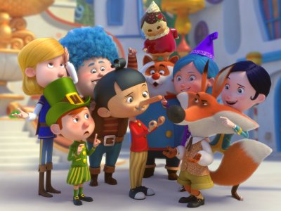 Dessins Animés : Le village enchanté de Pinocchio
