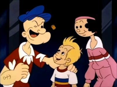 Dessins Animés : Popeye, Olive et Mimosa (Popeye and Son)