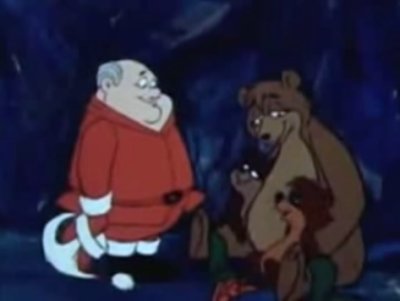 Dessins animés : Le Père Noël et les trois ours (Santa and the three bears)