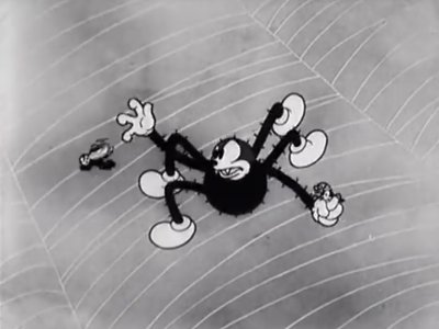 Dessins animés : The Spider and The Fly (Silly Symphonies)